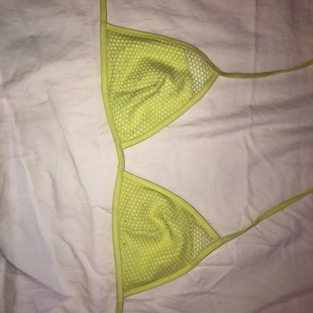 VS PINK Mesh swim top